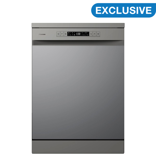 Hisense 13 Place Dishwasher with LED Display - Silver