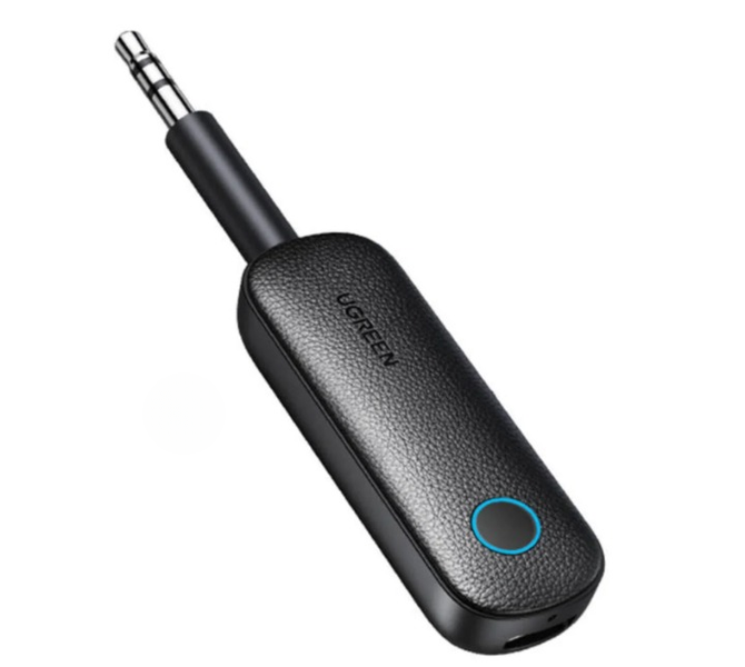 Plug-and-Play Bluetooth 5.0 AUX Audio Adapter - Transmitter &amp; Receiver