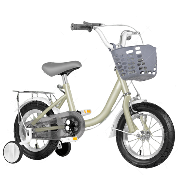 Kids Bike with Basket &amp; Wheels 14" Bicycle Drop-resistant For 3 to 6 Years