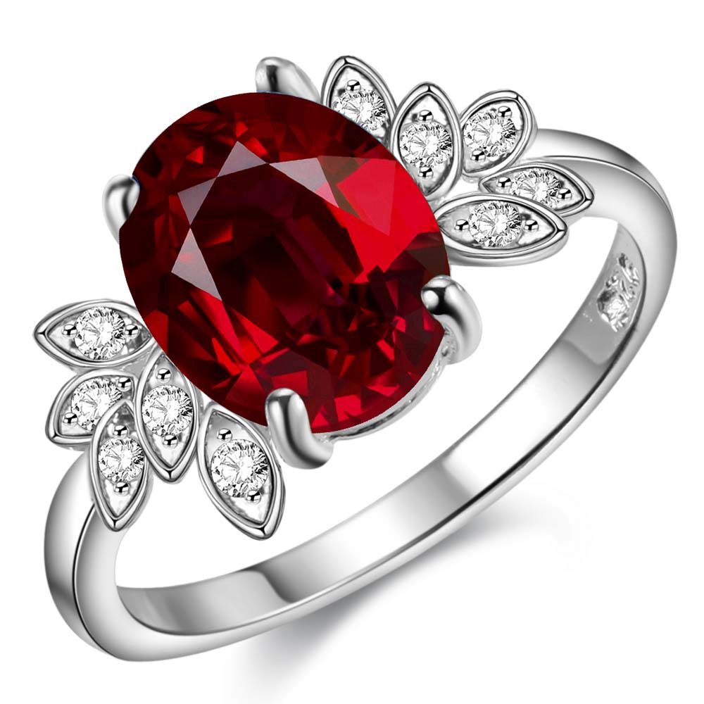 Swarovski on sale ruby ring