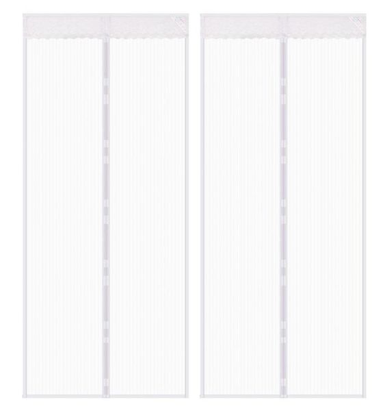 Magnetic Door Screens - White