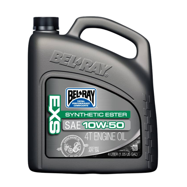 (4L) Bel-Ray EXS Synthetic Ester 4T 10W50 Engine Oil