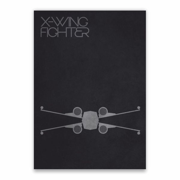 XWing Fighter Poster A1 Shop Today. Get it Tomorrow!