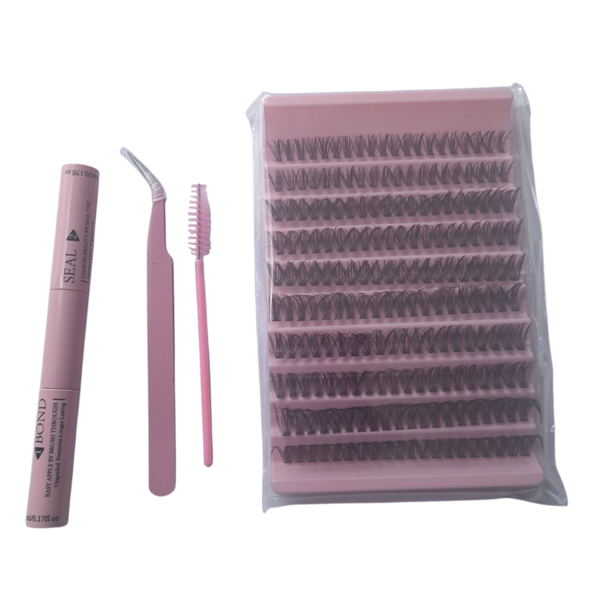 200pcs Lash Cluster Extension Set