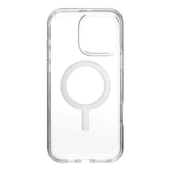 Speck Presidio Perfect-Clear Magsafe Apple iPhone 16 Pro Max Case Cover - Clear with Chrome