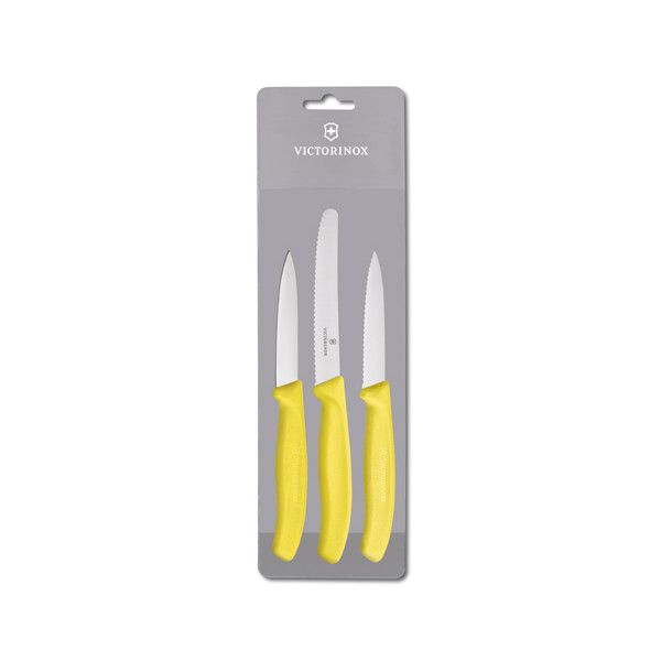 Victorinox Paring Knife Set 3Pce Yellow