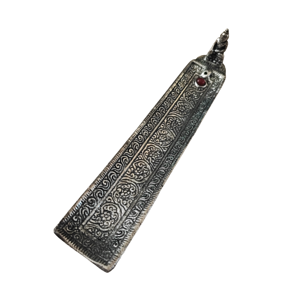 Aluminum Indian Buddha Incense Holder