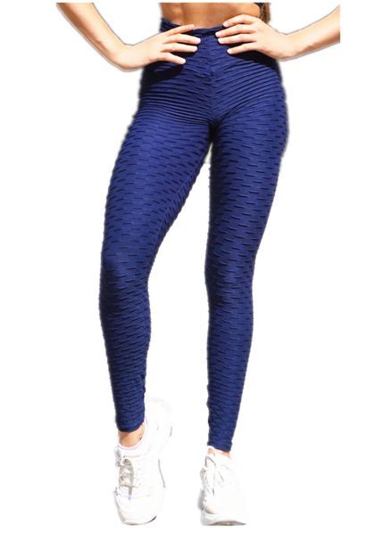 DMP Anti Cellulite Honeycomb Tummy Control Yoga Pants Leggings Fish Scale