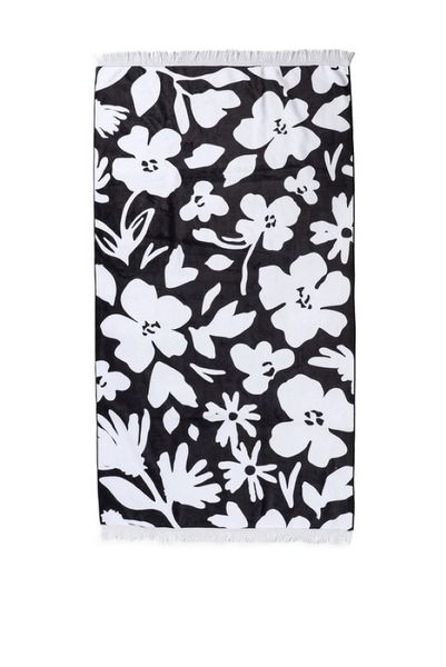 Polycotton Printed Fringe Vivo Beach Towel
