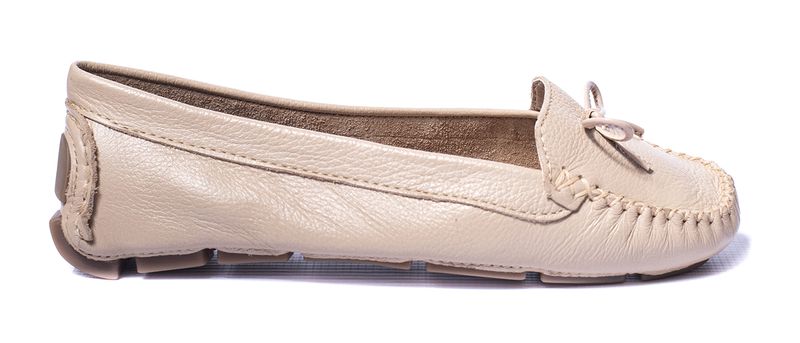 Women's Moccasin's - Beige image