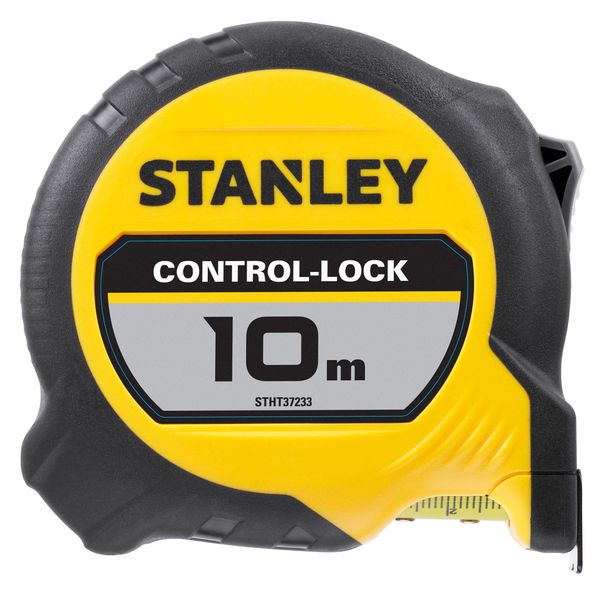 Stanley Control Lock 10m 25mm Wide Tape Measure