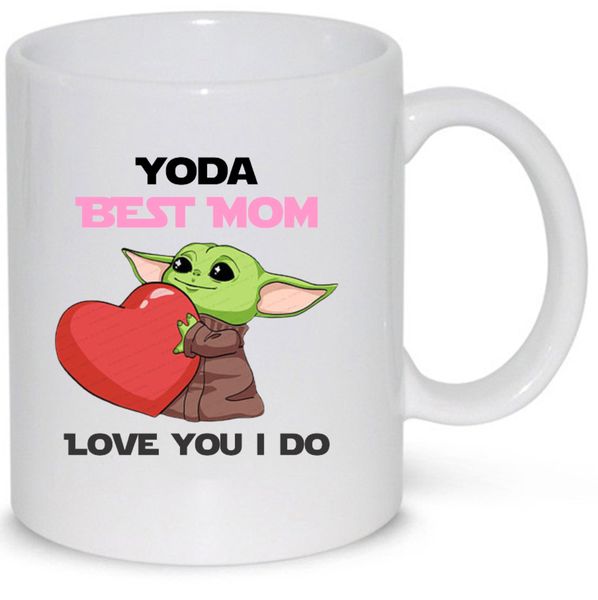 Yoda Best Mom Love You I Do Star Wars Coffee Mug (11 Oz Normal Size)