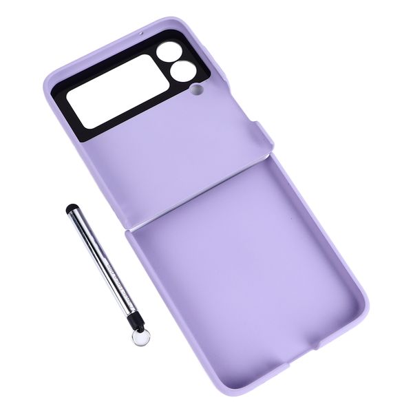 Galaxy Z Flip 3 PC Ultra Thin Anti Drop Protective Phone Cover Purple