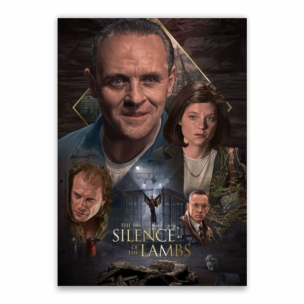 The Silence Of The Lambs Poster - A1