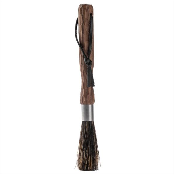 Professional Coffee Brush Natural Bristle Coffee Grinder Brush