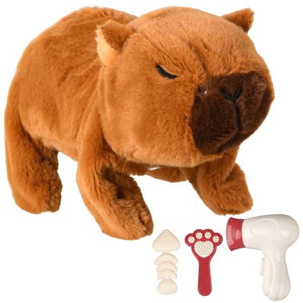 TEETO TOYS Electronic Pet Capybara Plush Toy - Toys for Toddlers