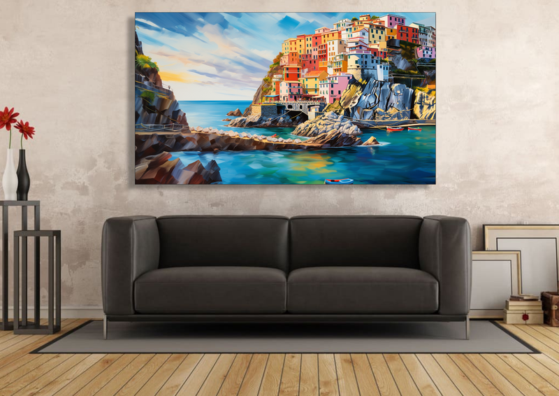 Canvas Wall Art - Cinque Terre Impressions - HC1270