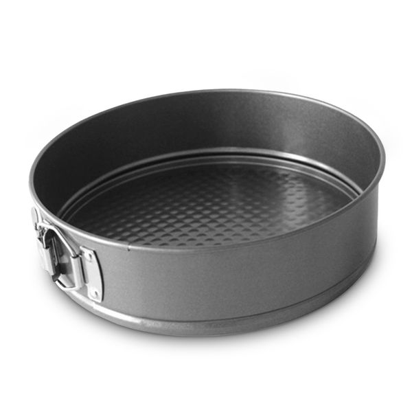 Cake Mold with Buckle Round Non-stick Carbon Steel Mould Kitchen Supplies