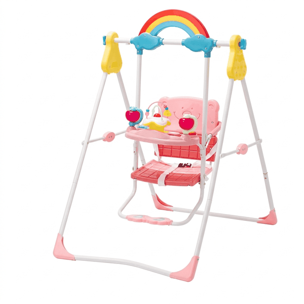 Baby Indoor/Outdoor Swing Seat With Play Tray