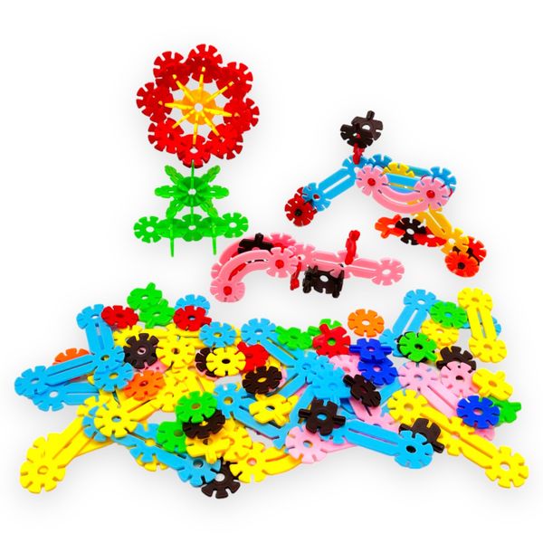 Brain Storming DIY Flakes 330 pcs - STEM Toys for Children