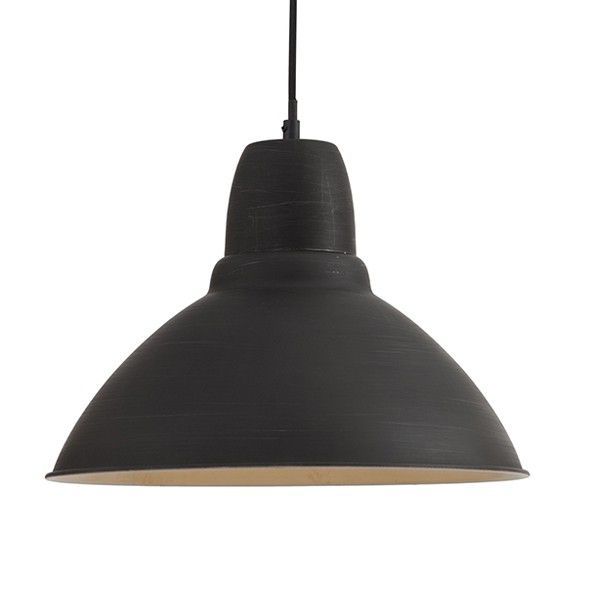 100mm Cable Length Pendant Light Metal - Bulb Inluded