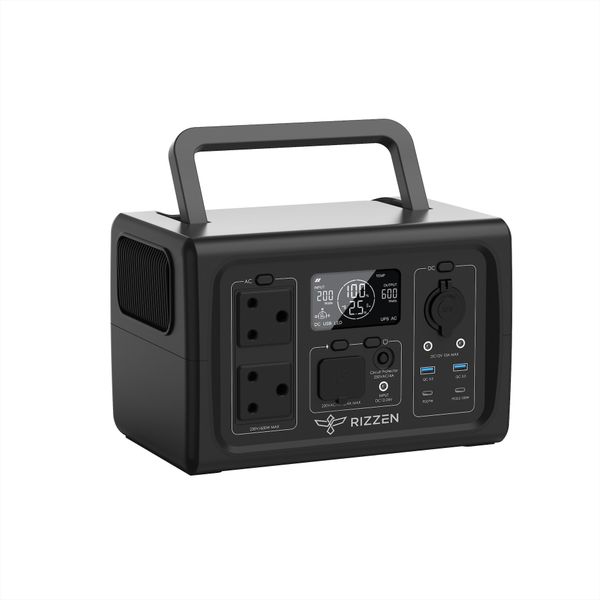 RIZZEN 500w LiFePO 4 UPS Portable Power Station