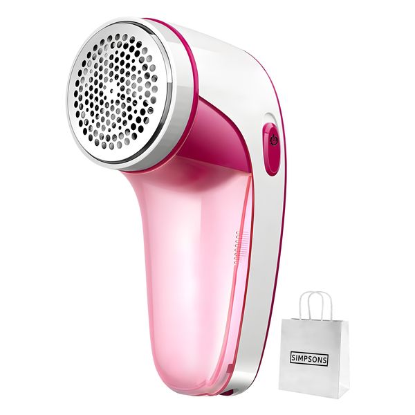 Professional Lint Remover Electric Rechargeable USB and Simpsons Gift Bag