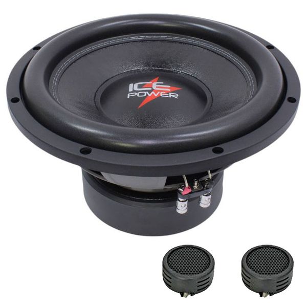 Ice Power 12" Grenade Series 20000w DVC D4 Subwoofer &amp; Evo Tweeters