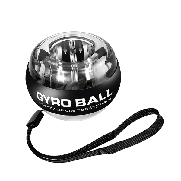 Spinning Fitness Grip Ball Fitness Gyro Ball With Colored Lights