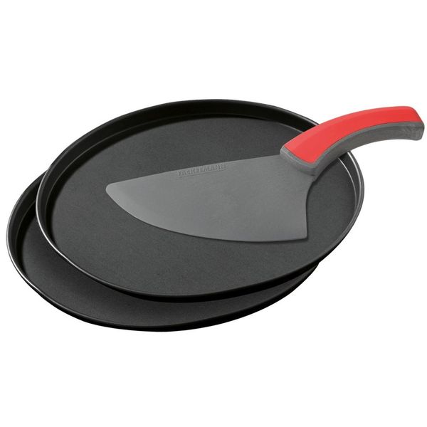 Zenker Pizza Pie Pan solid 29cm &amp; pizza cutter