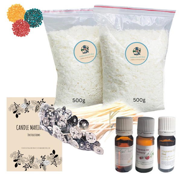 Soy Wax Candle Making Top-Up Kit