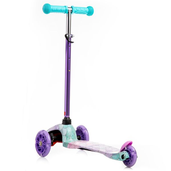 Mini Deluxe 3 Wheel Kick Scooter - Mermaid