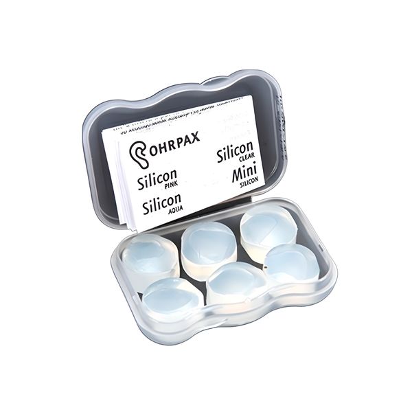 Silicone earplugs are noise resistant and super soundproof