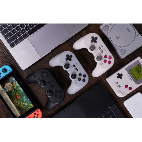 8BITDO PRO 2 BLUETOOTH CONTROLLER FOR SWITCH, PC, ANDROID, STEAM DECK,  GAMING CONTROLLER FOR IPHONE, IPAD, MACOS AND APPLE TV (GRAY EDITION)