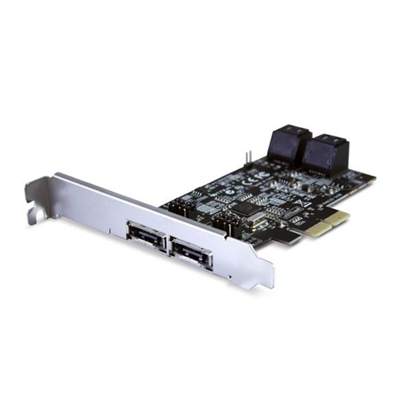Vantec UGT-ST644R - 4-CH 6 Port PCIE x 4 SATA Controller