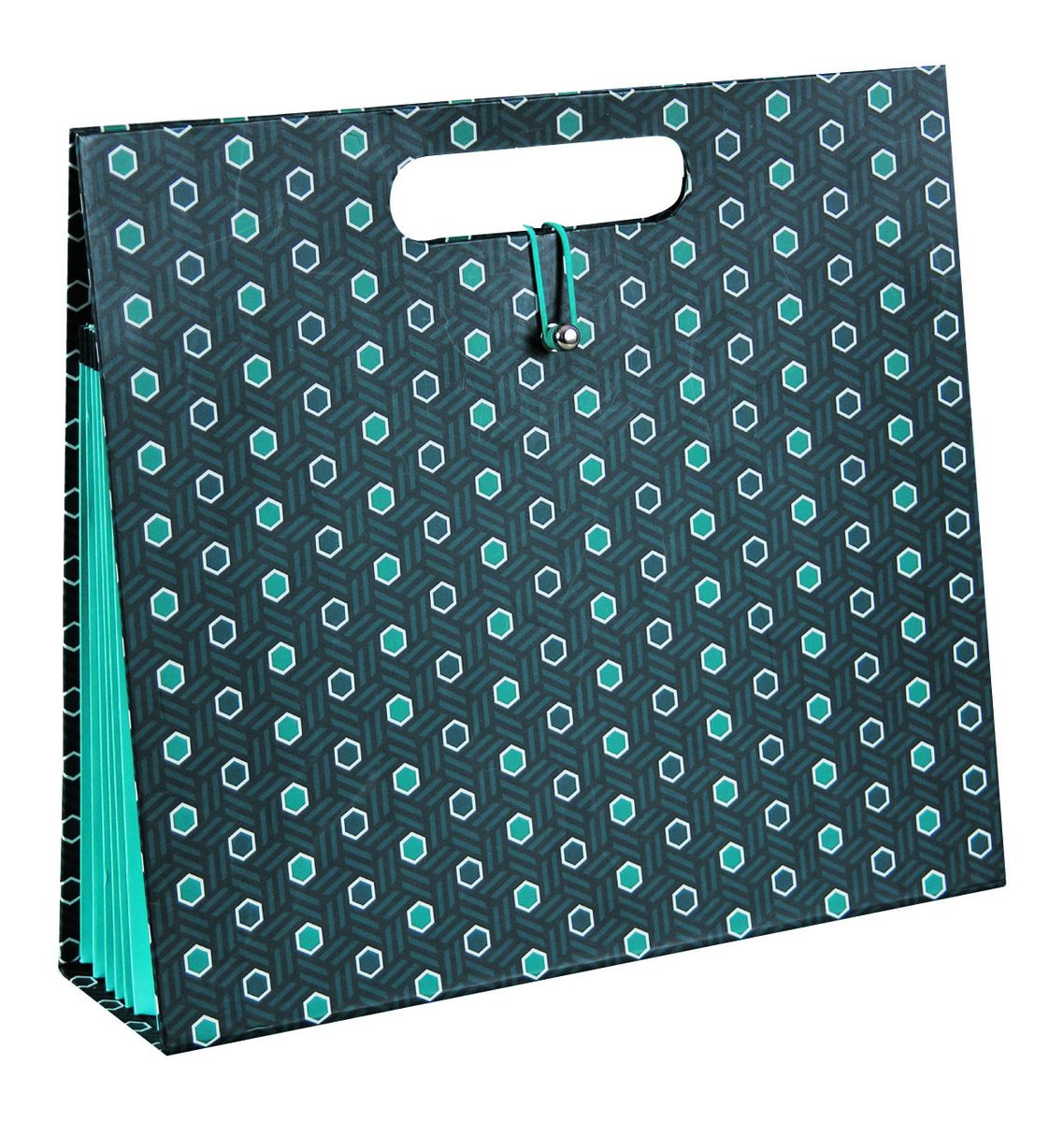 Files Blue Concertina Carry Case 12 compartment | Shop Today. Get