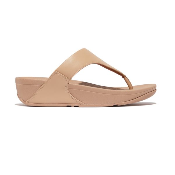 FitFlop Lulu Leather Classic Beige