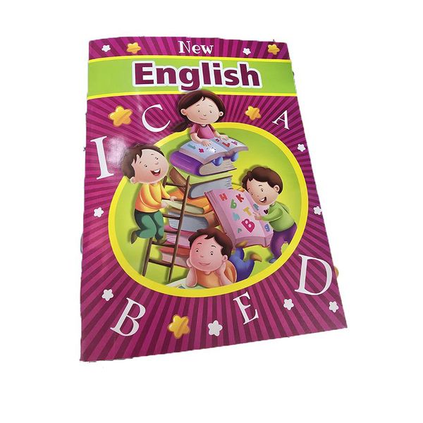 Educational New English Kids English Learning Activity Book With ReVibe Pen