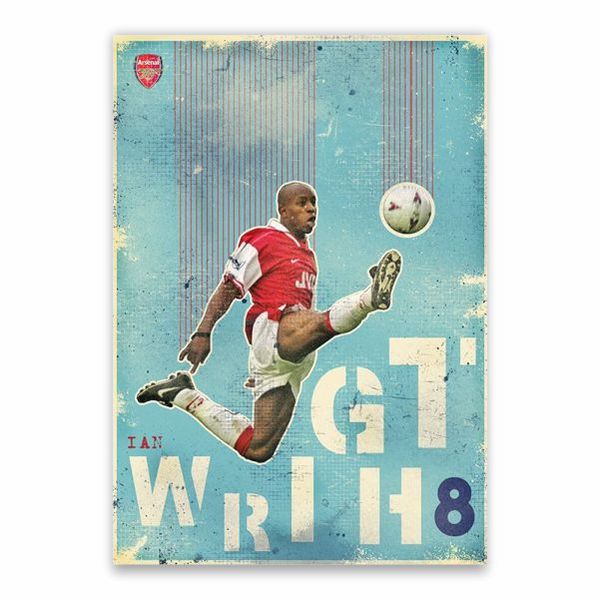 Ian Wright 8 Poster - A1