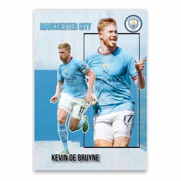 Kevin De Bruyne Manchester City Poster - A1