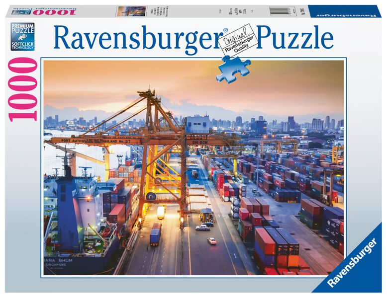 Ravensburger 1000Pc Puzzle Haven In Hamburg