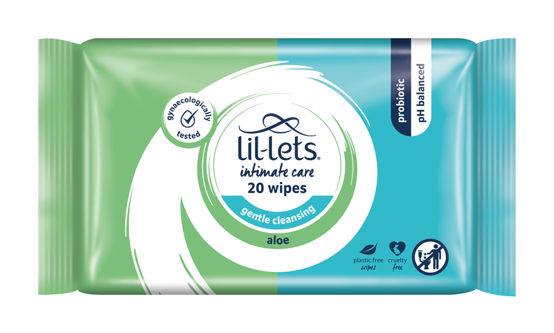 Lil-Lets Intimate Care Wipes Aloe 20's