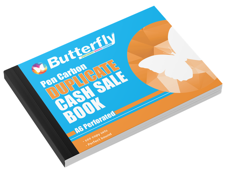 Butterfly A6 Duplicate Book - Cash Sale 100 Sheets