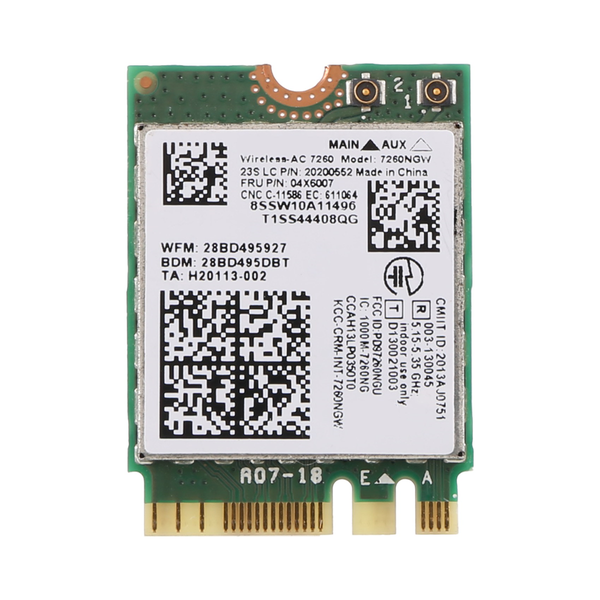 for T440 X240 Y40 Y70 Y50 Wireless Network Card 4.0 Bluetooth