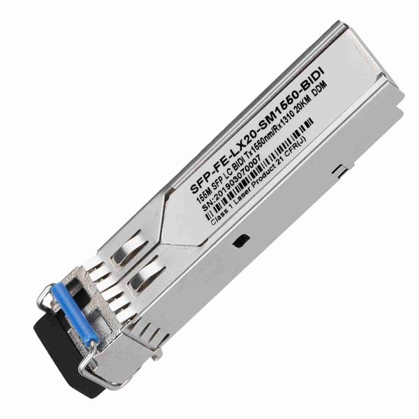 SFP-FE LX20-SM1550-BIDI 20km single fiber