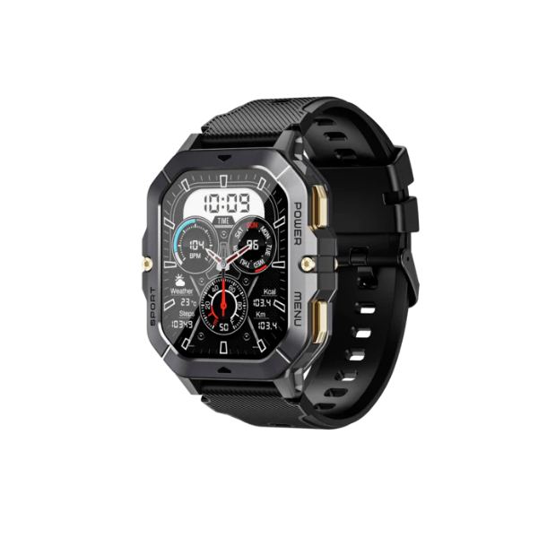 Oukitel BT101 Rugged Smartwatch | 410mAh Battery &amp; Compass