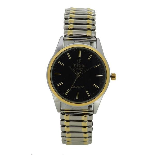 Initial Gents Flexo Strap Watch 6200G Blk image