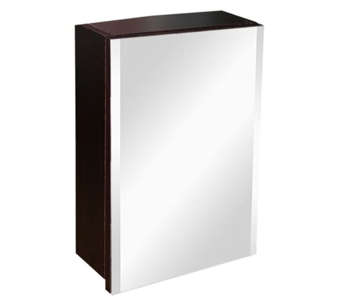 1 Door Mirror Cabinet Mahogany 400 mm