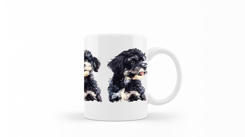 Portuguese-Water-Dog Printed Coffee Mug