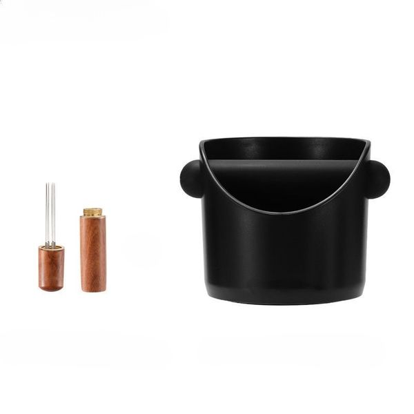 Heavy-duty Plastic Household Circular Coffee Grounds Knock-out Box